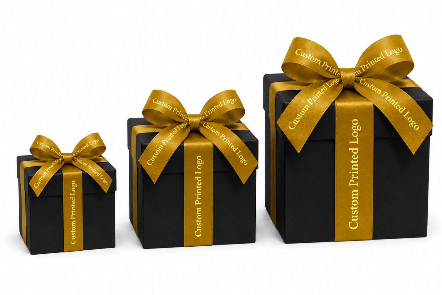 Custom Print Dijon Solid Single-Face Satin Ribbon – 3 Sizes (⅝″, ⅞″, 1½″)
