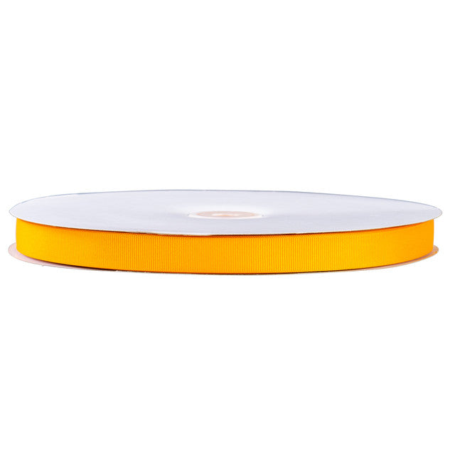 Gold Grosgrain Ribbon for Gift Wrapping