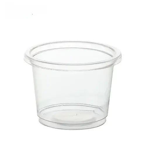 1.5oz - Plastic Portion Cups - Carton of 2000 - KIS PAPER - 5072; $0.016/pc