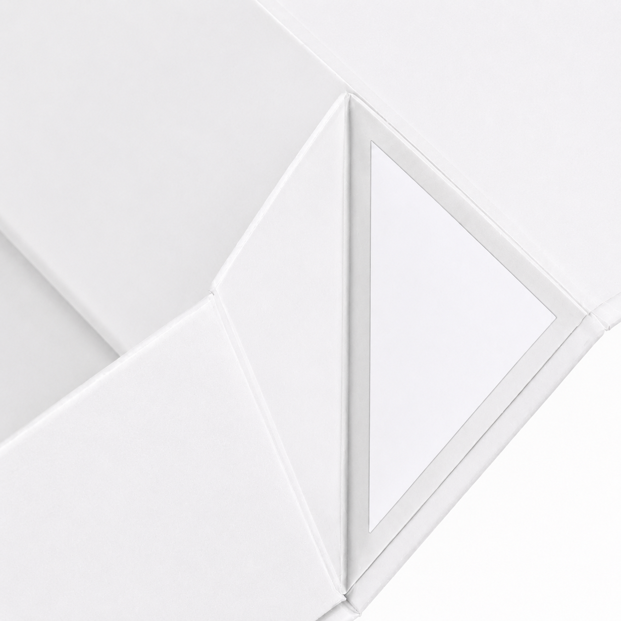 Foldable Rigid Magnetic Closure Gift Box, White – 13.8 × 9.5 × 3.9 in | Pack of 10 | SKU 6352