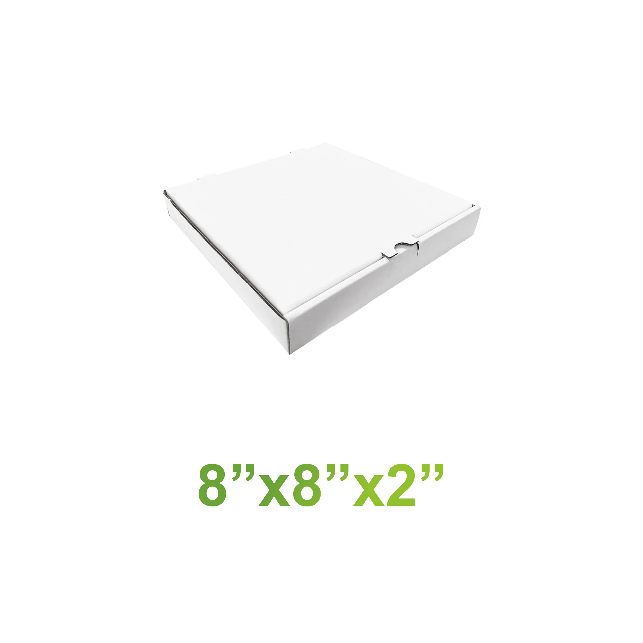 8 X 8 X 2 White Pizza Boxes Bundle Of 50 KIS PAPER 5473 0 8-x-8-x-2-white-pizza-boxes-bundle-of-50-kis-paper-5473-0