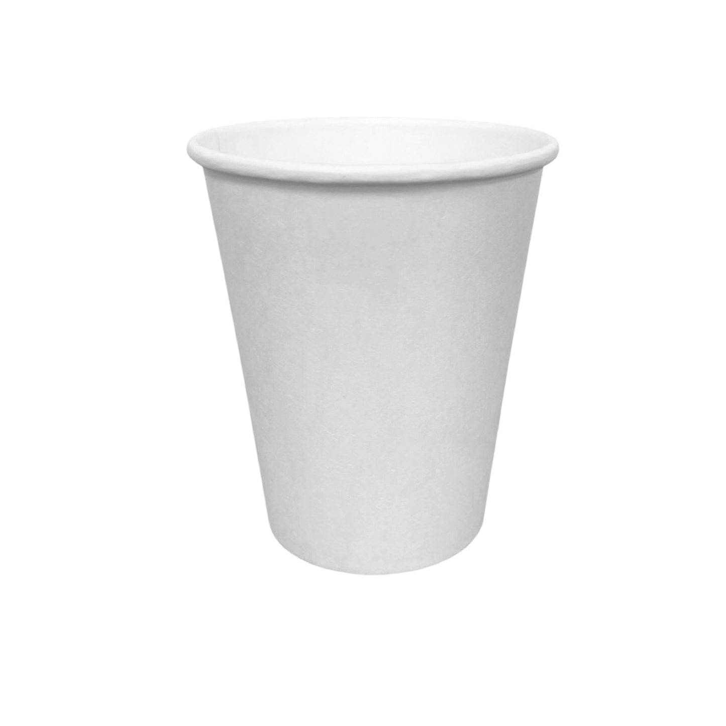 8oz - 80mm White Paper Hot Coffee Cup - Carton of 1000 - KIS PAPER - 5138; From $0.071/pc