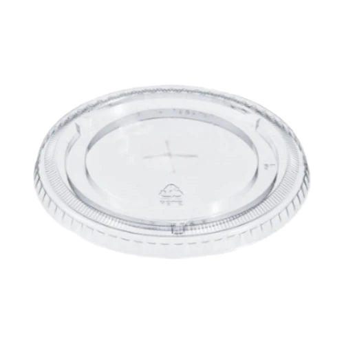 98mm Opening - PET Flat Lid for Cold Drink Cups - Carton of 1000 - KIS PAPER - 5113; $0.025/pc