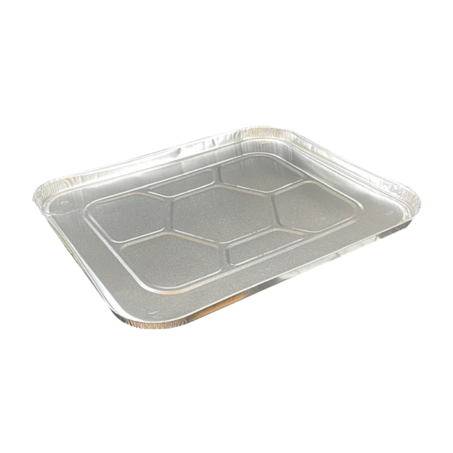 Foil Lid for Half Size Heavy-Duty Steam Table Pan - Carton of 100 - KIS PAPER - 5088; $0.299/pc