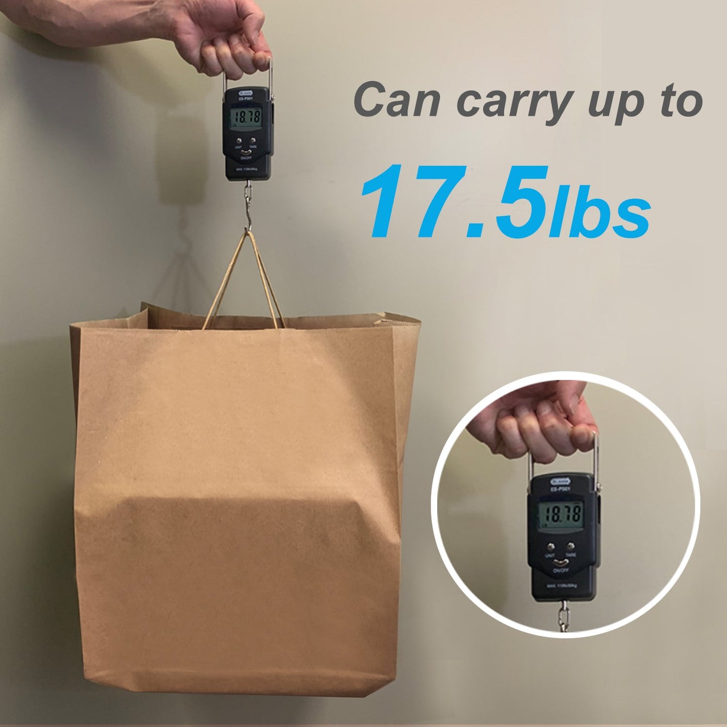 200 Pcs, Jumbo, 18x7x18.75 inches, Kraft Paper Bags, with Twisted Handles