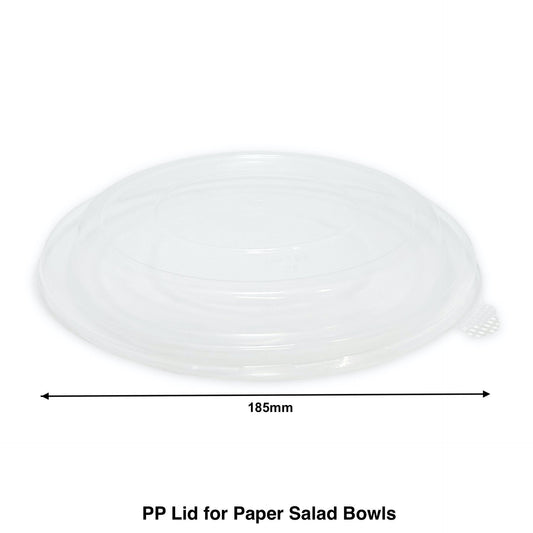 1300ml - Plastic Lid for Salad Bowl - Carton of 300 - KIS PAPER - 1194; From $0.15/pc