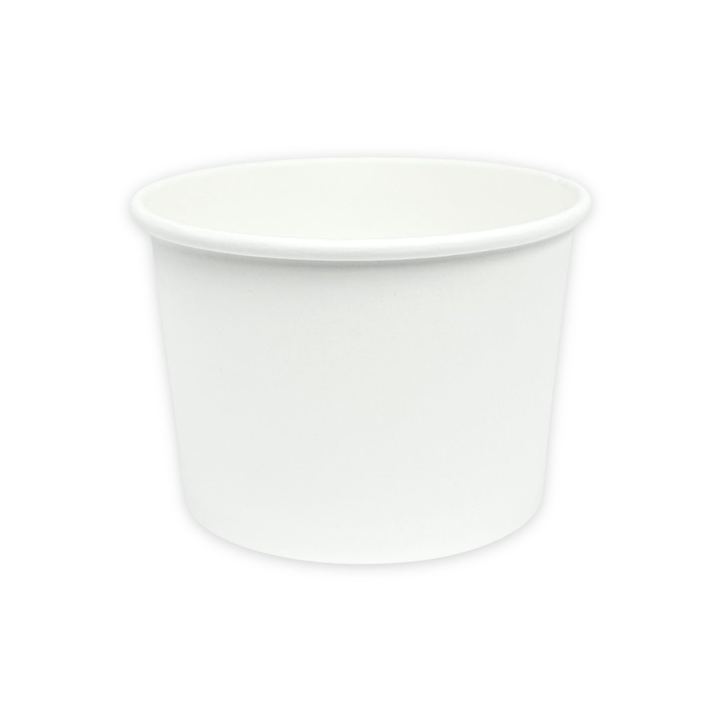 KIS-EM16G | 16oz, 473ml White Paper Soup Cup Base; From $0.105/pc