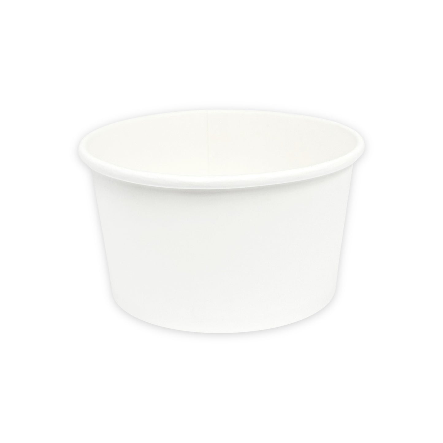 KIS-EM12G | 12oz, 355ml White Paper Soup Cup Base; From $0.090/pc