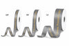 Custom Print Shell Grey Solid Single-Face Satin Ribbon – 3 Sizes (⅝″, ⅞″, 1½″)