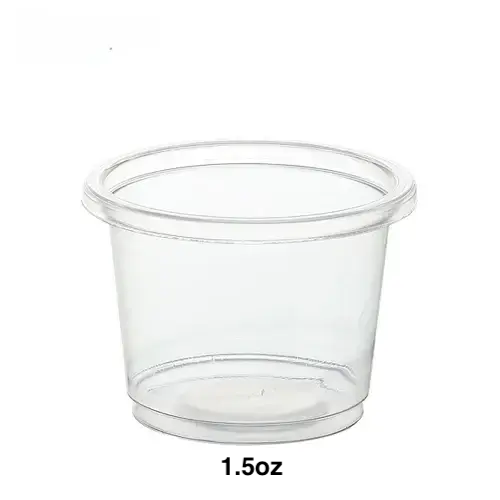 KIS-PC150G | 1.5oz, 44ml Plastic Portion Cups; $0.016/pc
