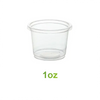 1oz - Plastic Portion Cups - Carton of 2500 - KIS PAPER - 5071; $0.011/pc