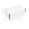 10" x 7" x 4" - White Mailer Boxes - Bundle of 40 - KIS PAPER - 6101; $2.27/pc