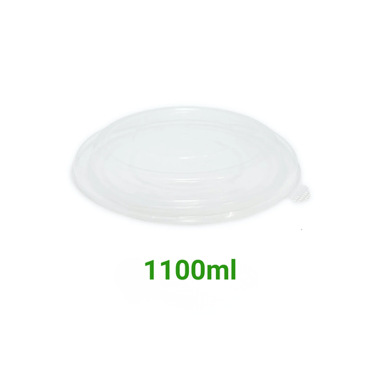 165mm Plastic Lid for Salad Bowls – 300 Pack