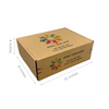 12" x 9" x 4" Custom Printed Kraft Mailer Box - Self-Seal (20 Pack)