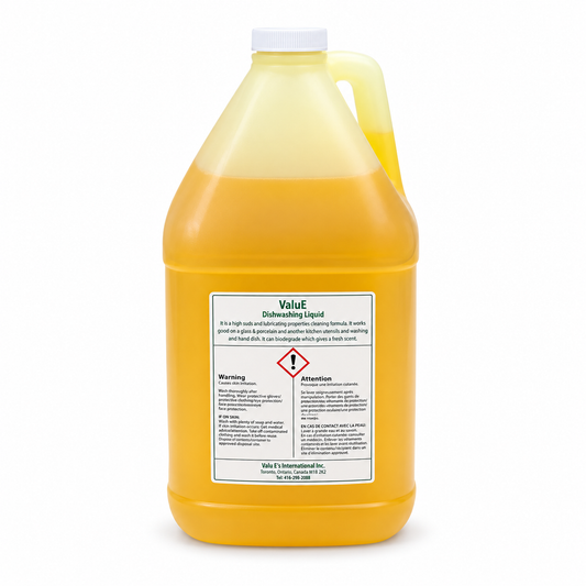 ValuE Dishwashing Liquid 4 L bottle on a white background – SKU 1371-1