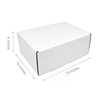14" x 10" x 5" - White Mailer Boxes - Bundle of 40 - KIS PAPER - 6105; $1.84/pc