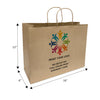Custom Printed Vogue Kraft Paper Bags 16" x 6" x 12" with Twist Handles - SKU #5229