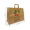 Custom Printed Vogue Kraft Paper Bags 16" x 6" x 12" with Flat Handles - SKU #5312