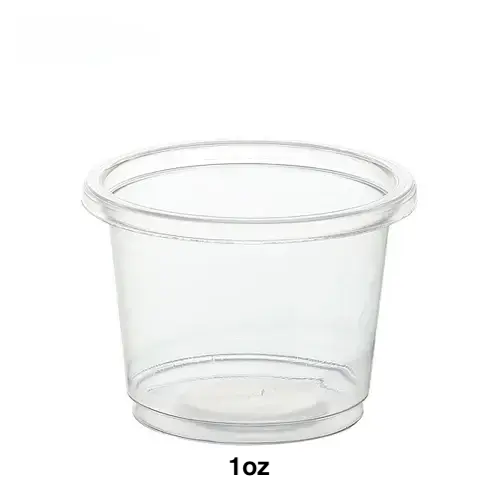 KIS-PC100G | 1oz, 30ml Plastic Portion Cups; $0.011/pc