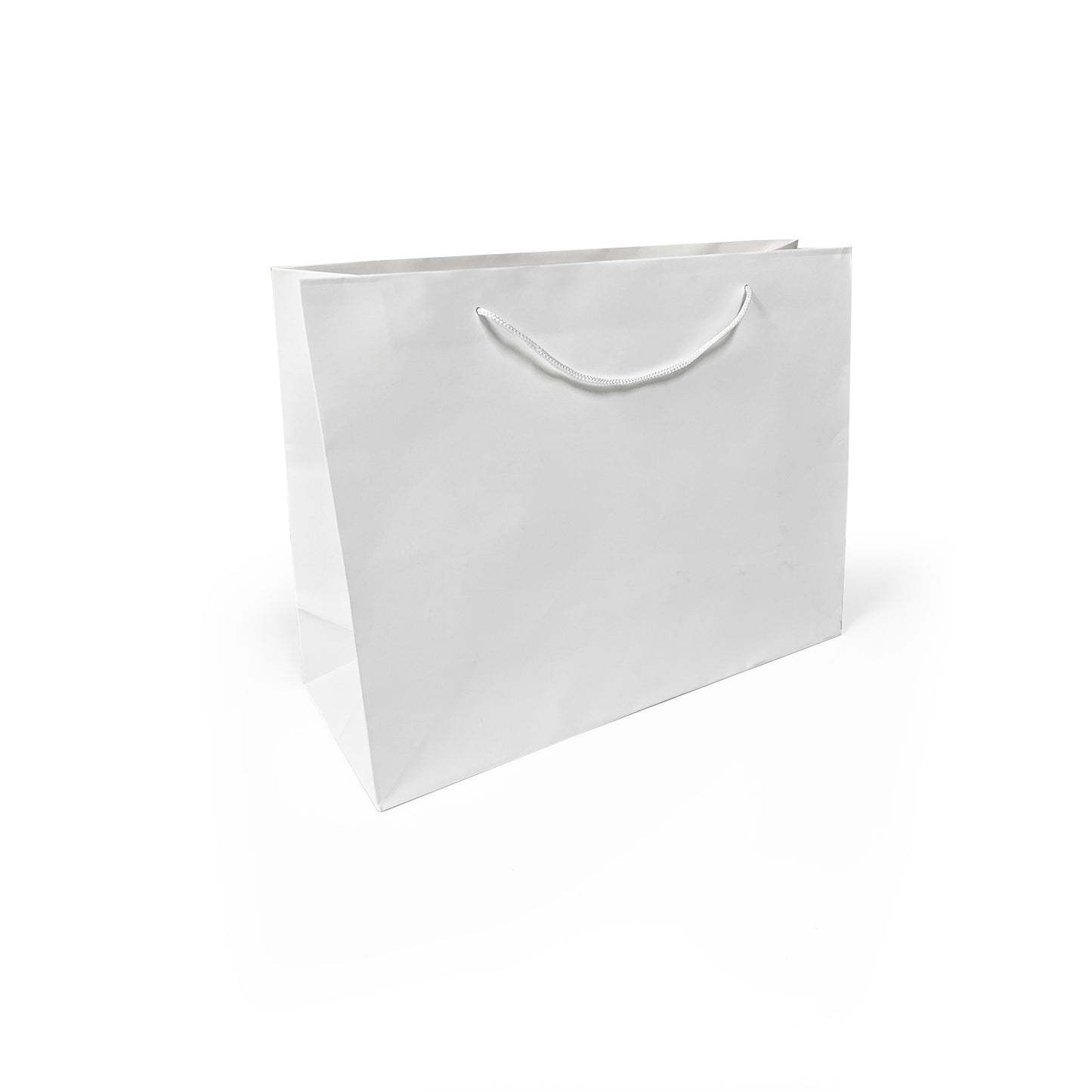 150 Pcs, Vogue, 16x6x12 inches, Euro Tote Paper Bags, with Rope Handle