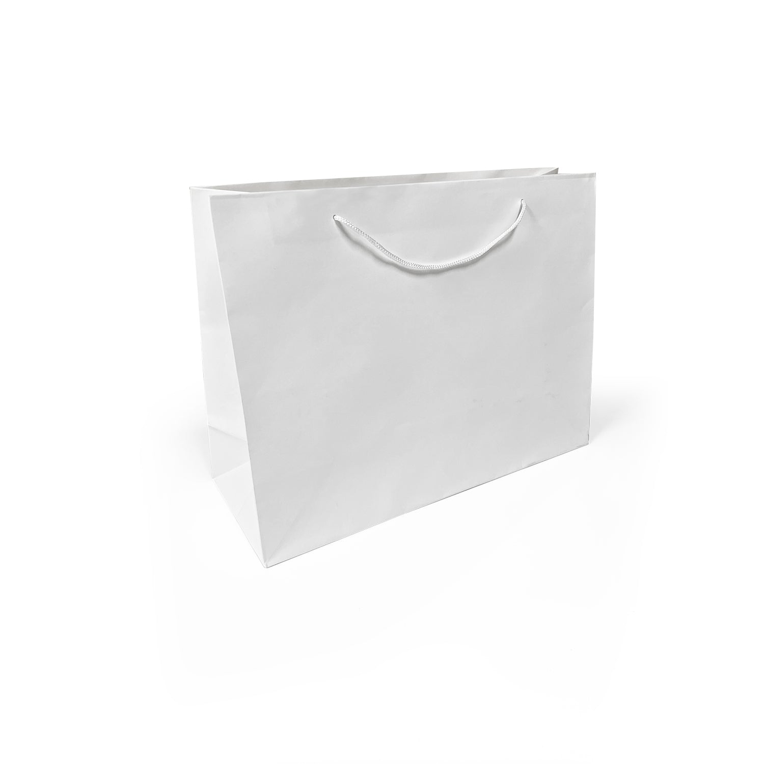 150pcs Euro Tote Paper Bags Vogue 16x6x12 inches Kraft Paper Bags Rope