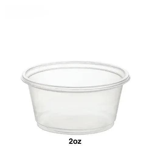 KIS-PC200G | 2oz, 59ml Plastic Portion Cups; $0.016/pc