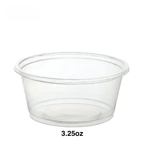KIS-PC325G | 3.25oz, 96ml Plastic Portion Cups; $0.028/pc