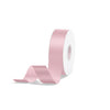 Light Pink Solid Single-Face Satin Ribbon – 5 Sizes (¼″, ⅜″, ⅝″, ⅞″, 1½″) x 100 yds
