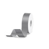 Silver Solid Single-Face Satin Ribbon – 5 Sizes (¼″, ⅜″, ⅝″, ⅞″, 1½″) x 100 yds