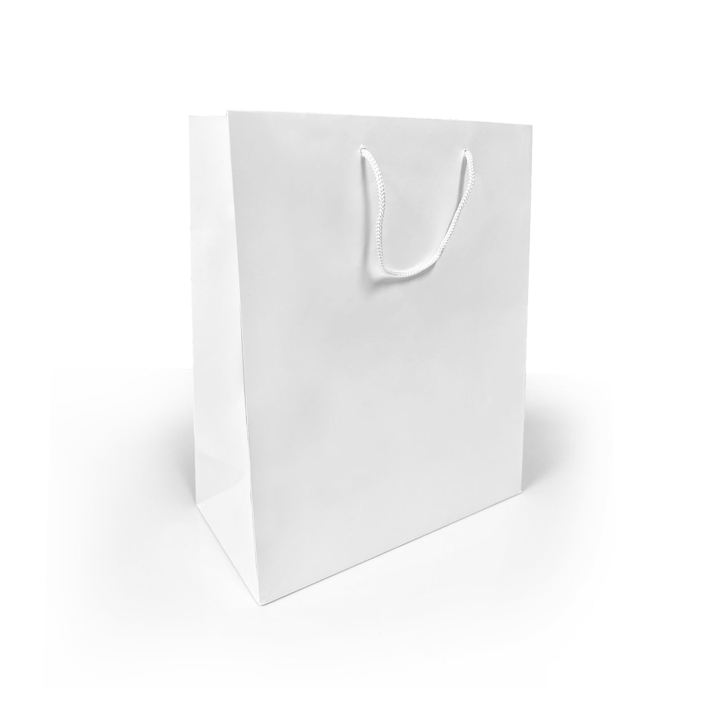150 Pcs, Debbie, 10x5x13 inches, Euro Tote Paper Bags, with Rope Handle