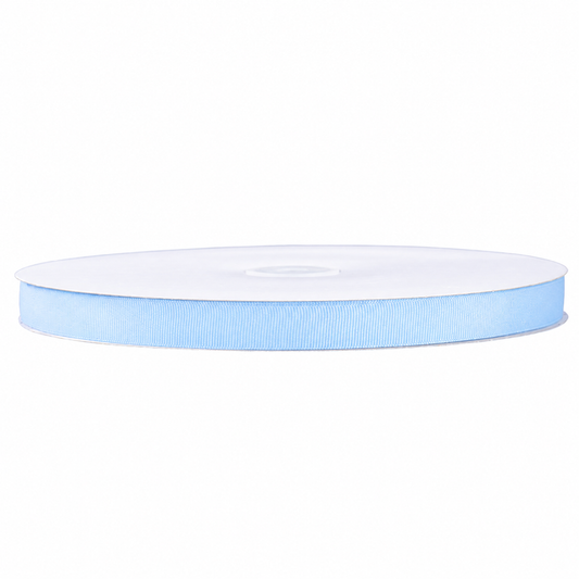 Light Blue Grosgrain Ribbon for Gift Wrapping