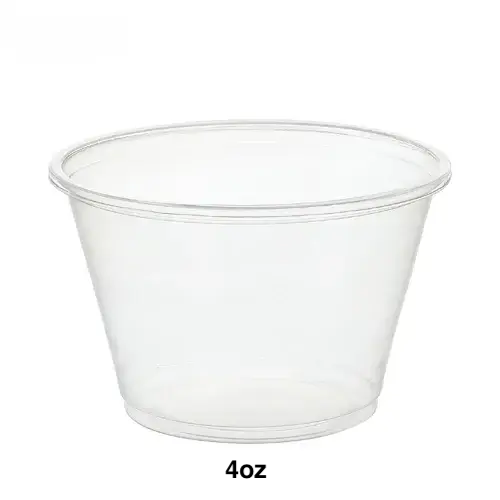 KIS-PC400G | 4oz, 118ml Plastic Portion Cups; $0.029/pc