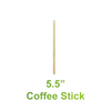 5.5" - Bamboo Coffee Sticks - Carton of 10000 - KIS PAPER - 5175; $0.0037/pc