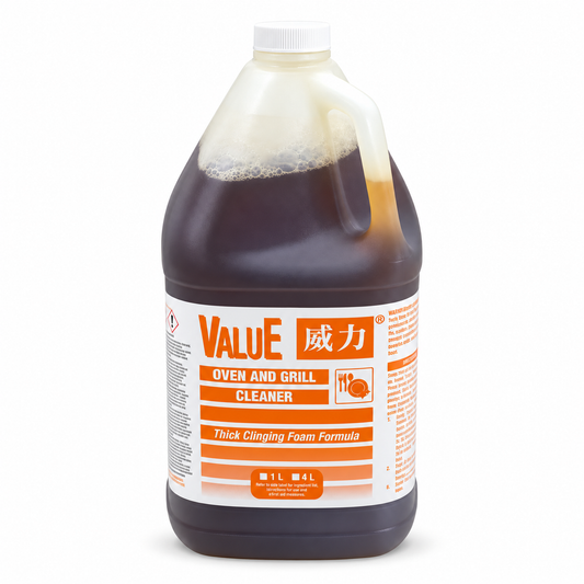 ValuE Oven and Grill Cleaner 4 L bottle on a white background – SKU 6316-1