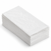 White Dinner Napkins, 15" x 16.5", 1-Ply, 1/8 Fold, 3000 pcs/case, SKU# 6873