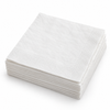 White Cocktail Napkins, 9" x 9", 1-Ply, 1/4 Fold, 4000 pcs/case, SKU# 6874