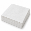 White Airlaid Dinner Napkins, 14" x 14", Flatpack, 1000 pcs/case, SKU# 6879