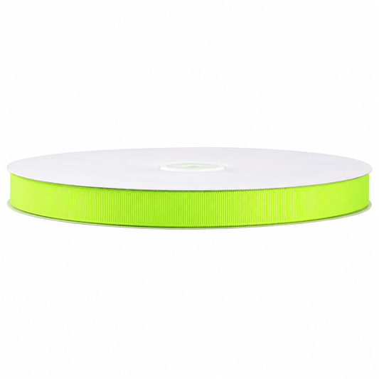 Lime Green Grosgrain Ribbon for Gift Wrapping
