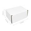 7" x 5" x 3" - White Mailer Boxes - Bundle of 40 - KIS PAPER - 6096; $1.52/pc
