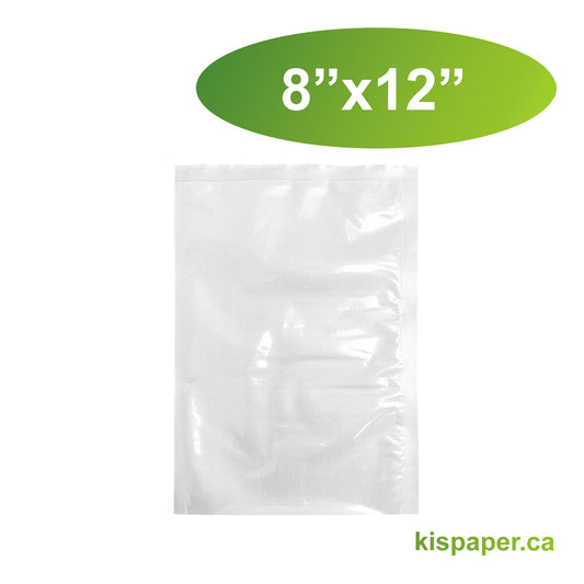 100pcs 8x12 inches Clear Vacuum Bags; $0.20/pc