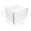8" x 8" x 5" - White Mailer Boxes - Bundle of 40 - KIS PAPER - 6098; $2.31/pc