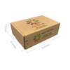 9" x 6" x 3" Custom Printed Kraft Mailer Box - Self-Seal (40 Pack)