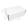 9" x 6" x 3" - White Mailer Boxes - Bundle of 40 - KIS PAPER - 6099; $1.7/pc