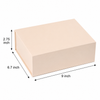 Foldable Rigid Magnetic Closure Gift Box, Beige – 9 × 6.7 × 2.75 in | Pack of 10 | SKU 6334