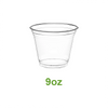 9oz - 98mm Opening PET Cold Drink Cups - Carton of 1000 - KIS PAPER - 5884; $0.046/pc