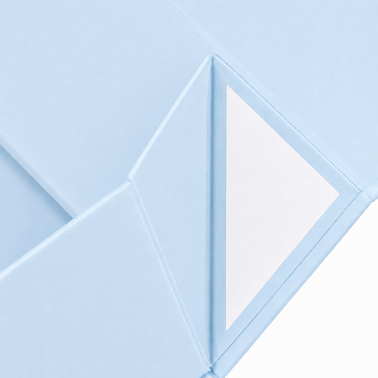 Foldable Rigid Magnetic Closure Gift Box, Blue – 12.2 × 8.7 × 4 in | Pack of 10 | SKU 6347