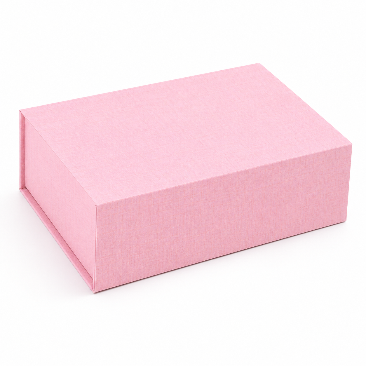Foldable Rigid Magnetic Closure Gift Box, Pink – 12.2 × 8.7 × 4 in | Pack of 10 | SKU 6343