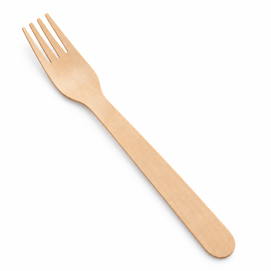 6.25" Birch Wood Forks on a white background – SKU CTLW-F