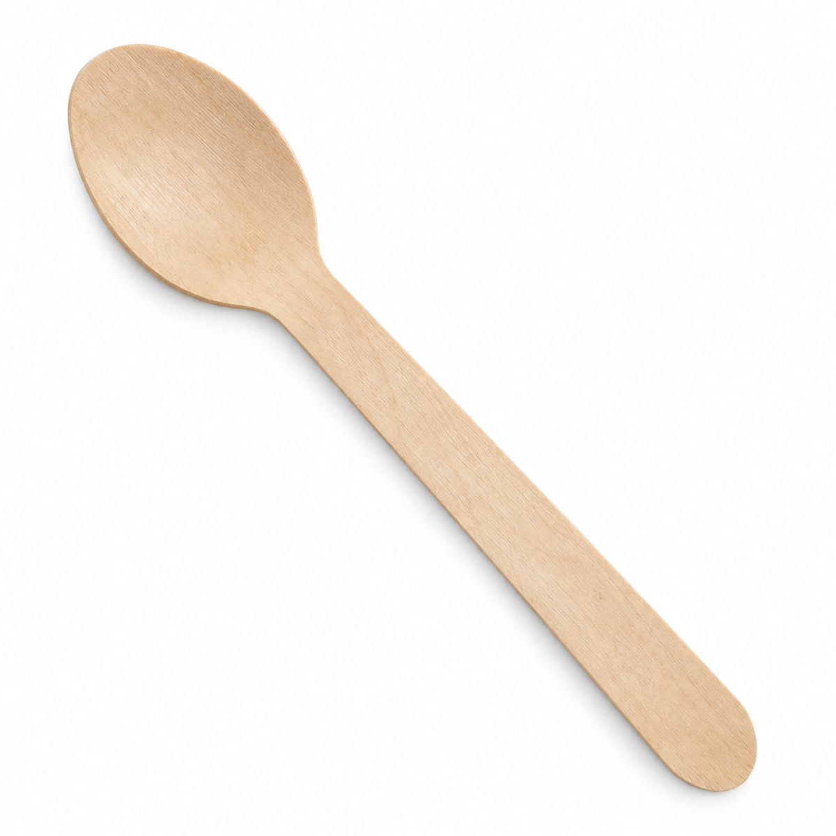 6.25" Birch Wood Spoons on a white background – SKU CTLW-S
