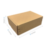 9" x 6" x 3" Kraft Mailer Box - Self-Seal (40 Pack)